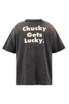 SAINT Mxxxxxx(セントマイケル) SM-MK1-0000-C67 / CKY / SS T-SHIRT / SAINT / BLACK チャッキーTシャツ