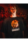 SAINT Mxxxxxx(セントマイケル) SM-MK1-0000-C67 / CKY / SS T-SHIRT / SAINT / BLACK チャッキーTシャツ