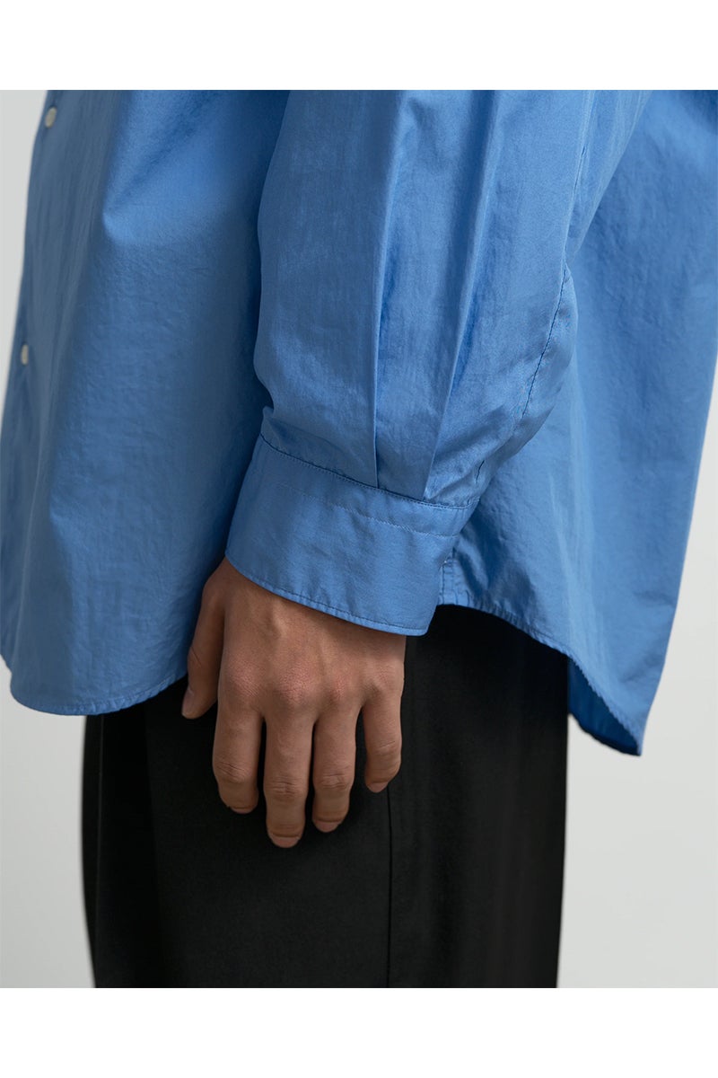 Graphpaper(グラフペーパー) Broad L/S Oversized Regular Collar Shirt ブロード長袖オーバーサイズレギュラーカラーシャツ GM263-50001B