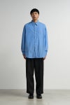 Graphpaper(グラフペーパー) Broad L/S Oversized Regular Collar Shirt ブロード長袖オーバーサイズレギュラーカラーシャツ GM263-50001B