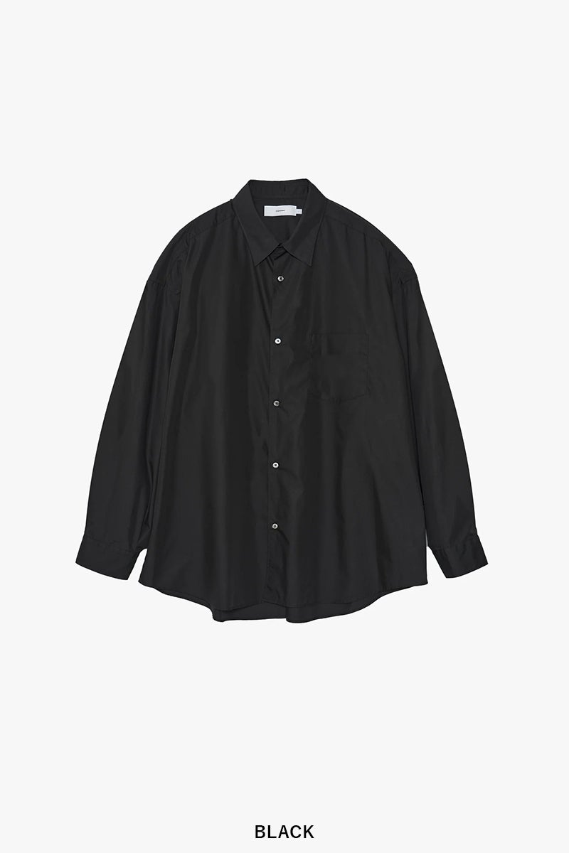 Graphpaper(グラフペーパー) Broad L/S Oversized Regular Collar Shirt ブロード長袖オーバーサイズレギュラーカラーシャツ GM263-50001B