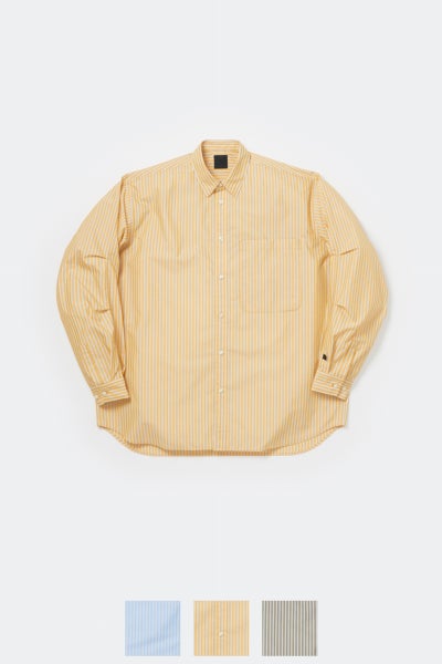 DAIWA PIER 39(ダイワピア39) TECH REGULAR COLLAR SHIRT LS STRIPE テックレギュラーカラー長袖シャツ ストライプ BE-83026W