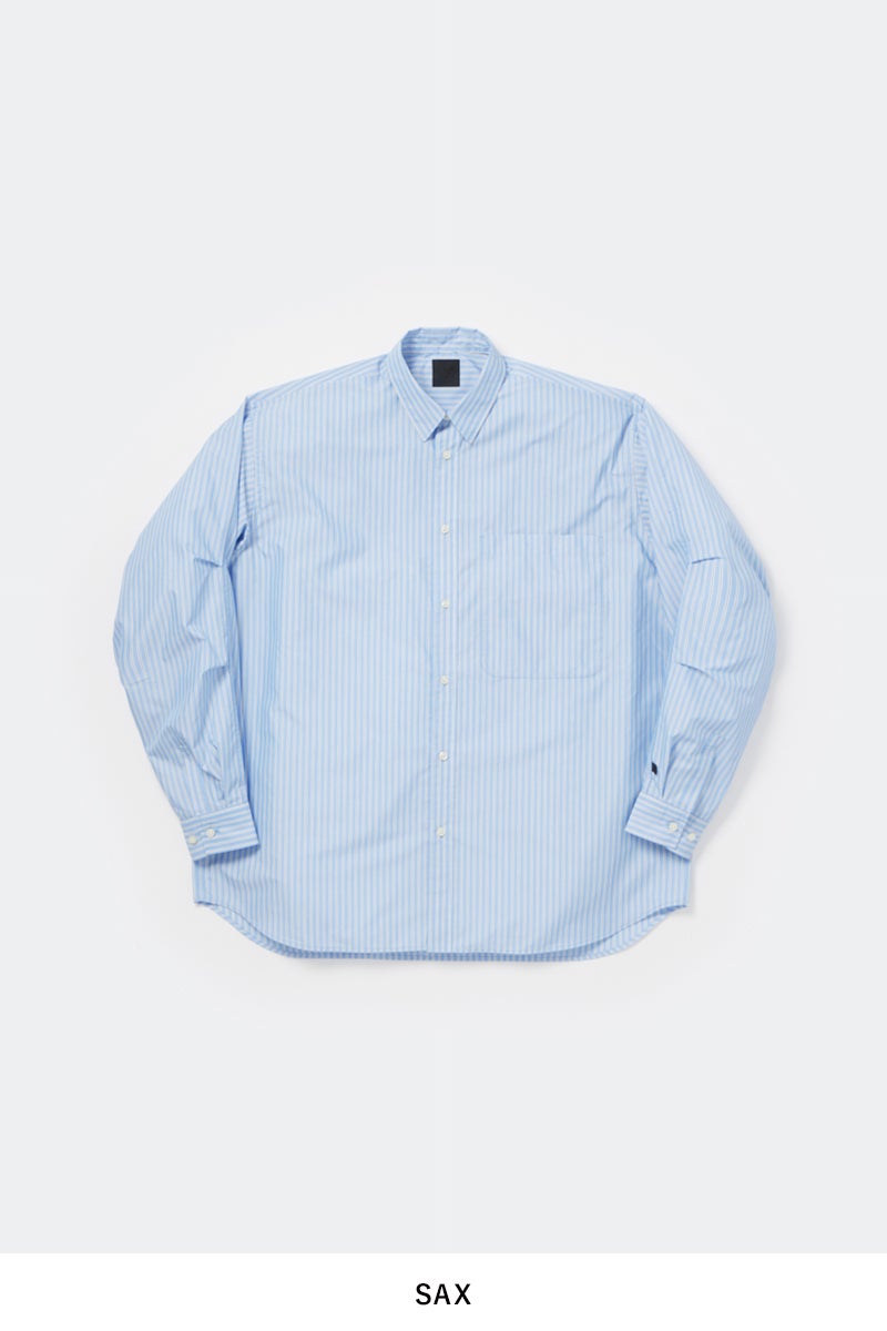 DAIWA PIER 39(ダイワピア39) TECH REGULAR COLLAR SHIRT LS STRIPE テックレギュラーカラー長袖シャツ ストライプ BE-83026W