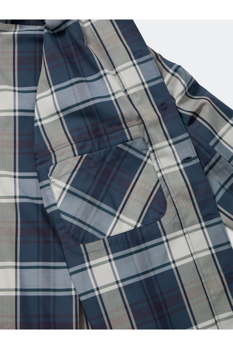 DAIWA PIER 39(ダイワピア39) TECH SPORTS OPEN COLLAR SHIRT LS BIG TARTAN テックスポーツオープンカラー長袖シャツ ビッグタータン BE-81026W