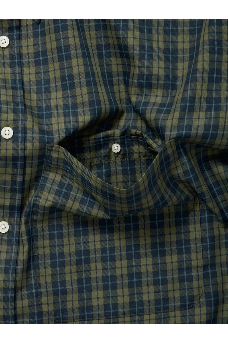 DAIWA PIER 39(ダイワピア39) TECH BUTTON DOWN SHIRT LS PLAIDS テックボタンダウン長袖シャツ プレイド BE-80026W