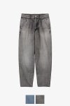 Graphpaper(グラフペーパー) Selvage Denim Two Tuck Tapered Pants -LIGHT FADE- セルヴィッチデニムツータックテーパードパンツ ライトフェイド GU263-40060LB