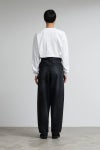Graphpaper(グラフペーパー) Selvage Denim Two Tuck Tapered Pants -DARK FADE- セルヴィッチデニムツータックテーパードパンツ ダークフェイド GU263-40060DB