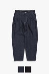 Graphpaper(グラフペーパー) Selvage Denim Two Tuck Tapered Pants セルヴィッチデニムツータックテーパードパンツ GU263-40060RB