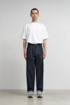 Graphpaper(グラフペーパー) Selvage Denim Two Tuck Tapered Pants セルヴィッチデニムツータックテーパードパンツ GU263-40060RB