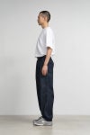 Graphpaper(グラフペーパー) Selvage Denim Two Tuck Tapered Pants セルヴィッチデニムツータックテーパードパンツ GU263-40060RB