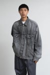 Graphpaper(グラフペーパー) Selvage Denim Trucker Jacket -LIGHT FADE- セルヴィッチデニムトラッカージャケット ライトフェイド GU263-20055LB