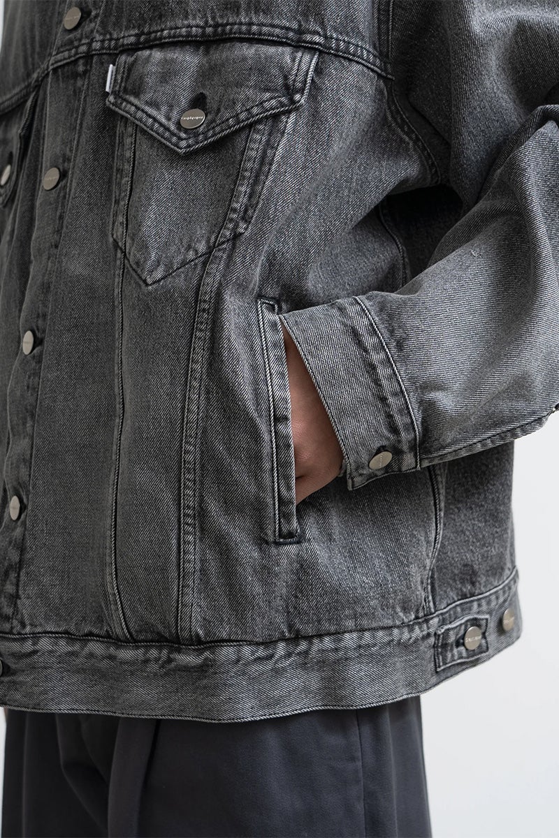 Graphpaper(グラフペーパー) Selvage Denim Trucker Jacket -LIGHT FADE- セルヴィッチデニムトラッカージャケット ライトフェイド GU263-20055LB