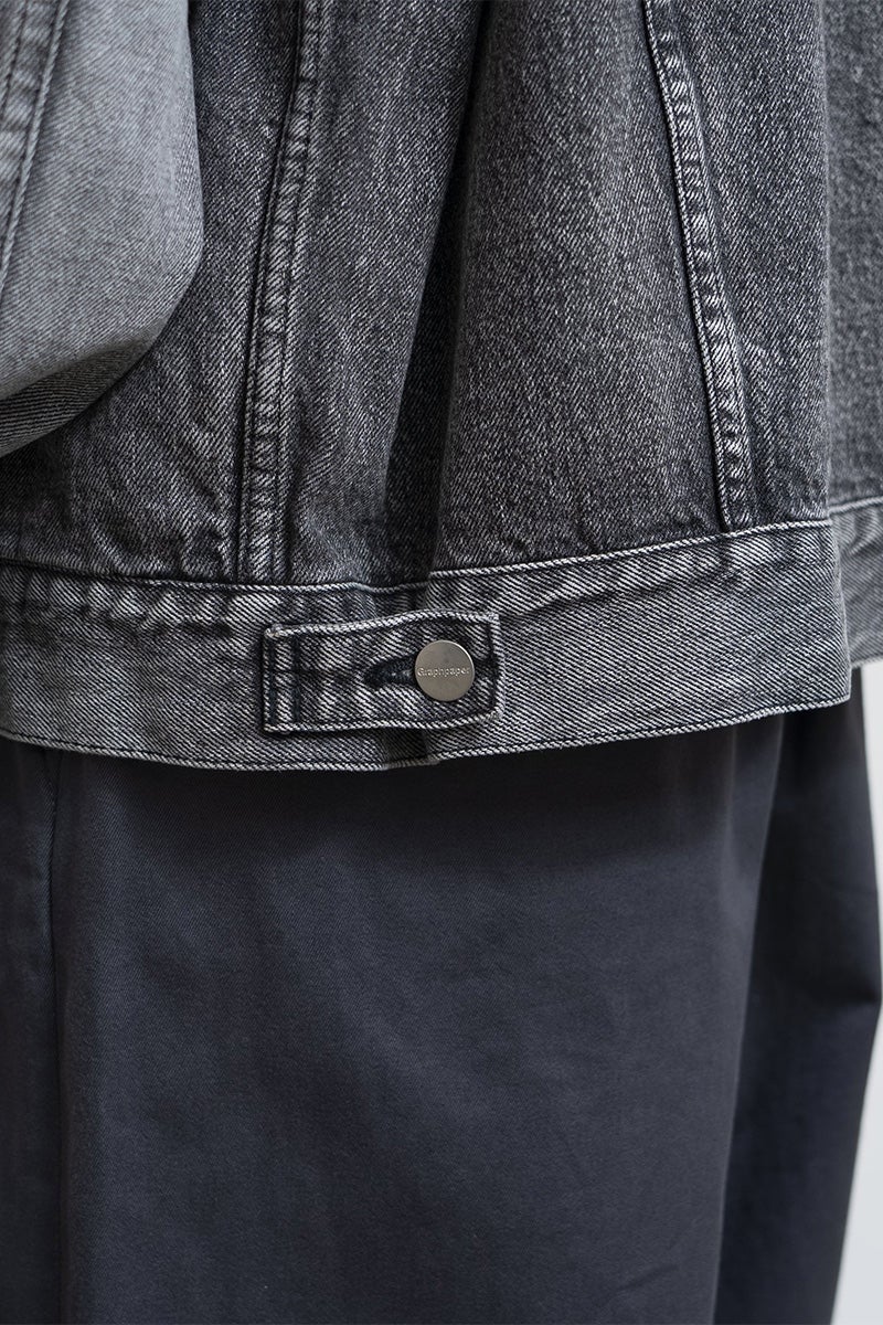 Graphpaper(グラフペーパー) Selvage Denim Trucker Jacket -LIGHT FADE- セルヴィッチデニムトラッカージャケット ライトフェイド GU263-20055LB