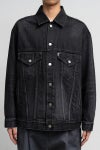 Graphpaper(グラフペーパー) Selvage Denim Trucker Jacket -DARK FADE- セルヴィッチデニムトラッカージャケット ダークフェイド GU263-20055DB