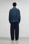 Graphpaper(グラフペーパー) Selvage Denim Trucker Jacket -DARK FADE- セルヴィッチデニムトラッカージャケット ダークフェイド GU263-20055DB