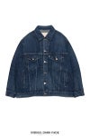 Graphpaper(グラフペーパー) Selvage Denim Trucker Jacket -DARK FADE- セルヴィッチデニムトラッカージャケット ダークフェイド GU263-20055DB