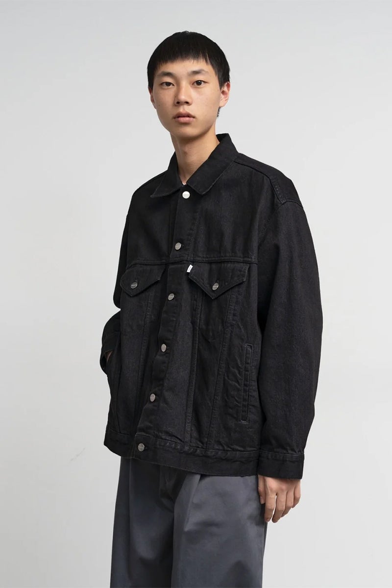 Graphpaper(グラフペーパー) Selvage Denim Trucker Jacket セルヴィッチデニムトラッカージャケット GU263-20055RB
