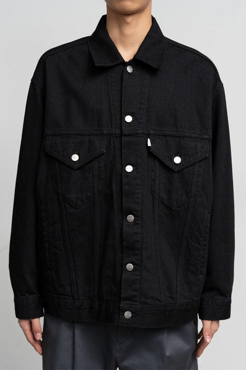Graphpaper(グラフペーパー) Selvage Denim Trucker Jacket セルヴィッチデニムトラッカージャケット GU263-20055RB