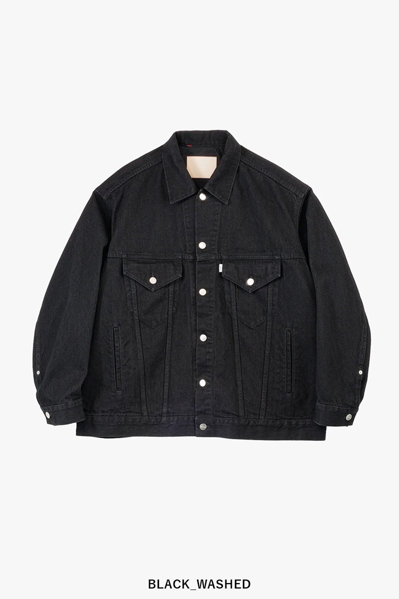 Graphpaper(グラフペーパー) Selvage Denim Trucker Jacket セルヴィッチデニムトラッカージャケット GU263-20055RB