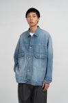 Graphpaper(グラフペーパー) Selvage Denim Jacket -LIGHT FADE- セルヴィッチデニムジャケット ライトフェイド GU263-20054LB