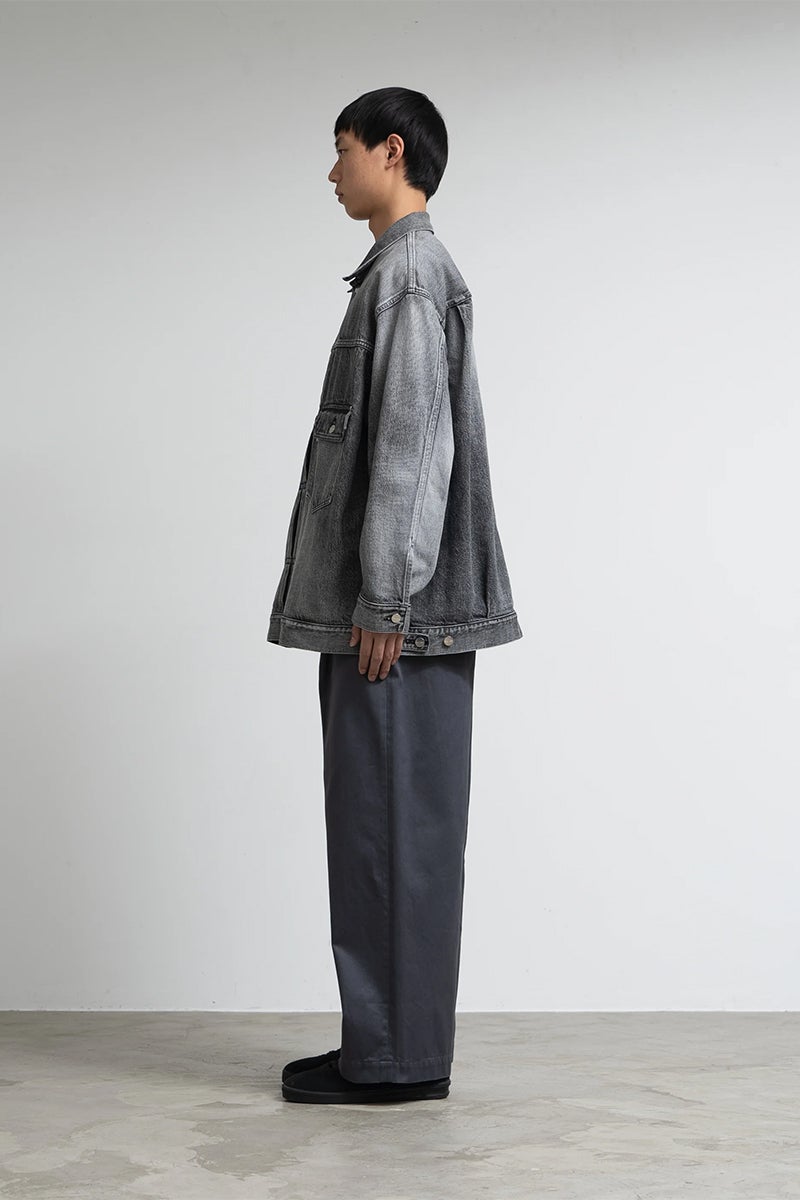 Graphpaper(グラフペーパー) Selvage Denim Jacket -LIGHT FADE- セルヴィッチデニムジャケット ライトフェイド GU263-20054LB