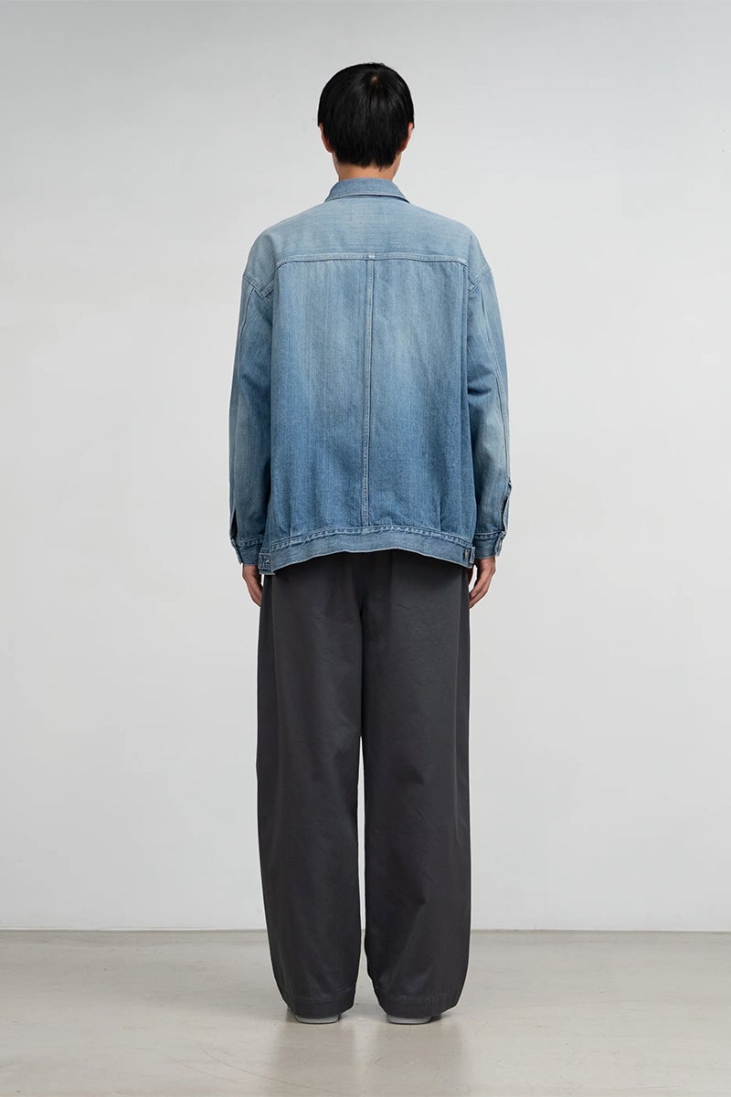 Graphpaper(グラフペーパー) Selvage Denim Jacket -LIGHT FADE- セルヴィッチデニムジャケット ライトフェイド GU263-20054LB