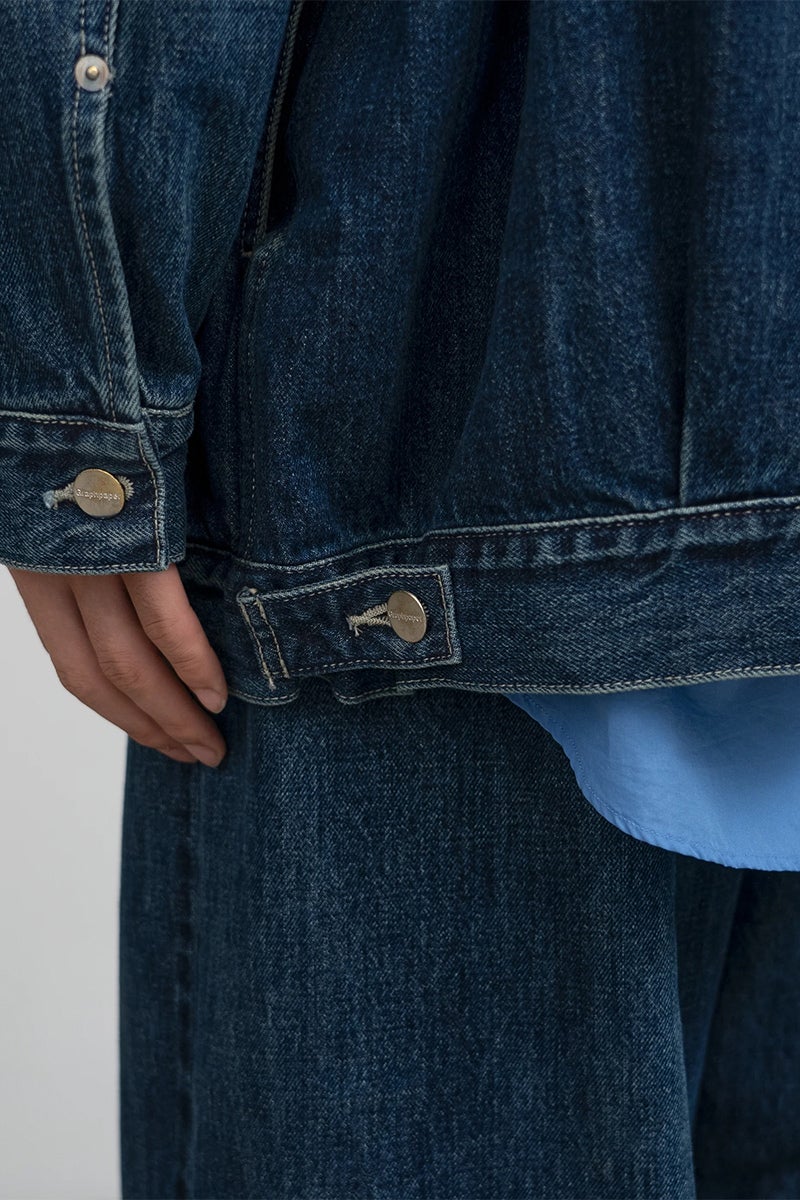 Graphpaper(グラフペーパー) Selvage Denim Jacket -DARK FADE- セルヴィッチデニムジャケット ダークフェイド GU263-20054DB