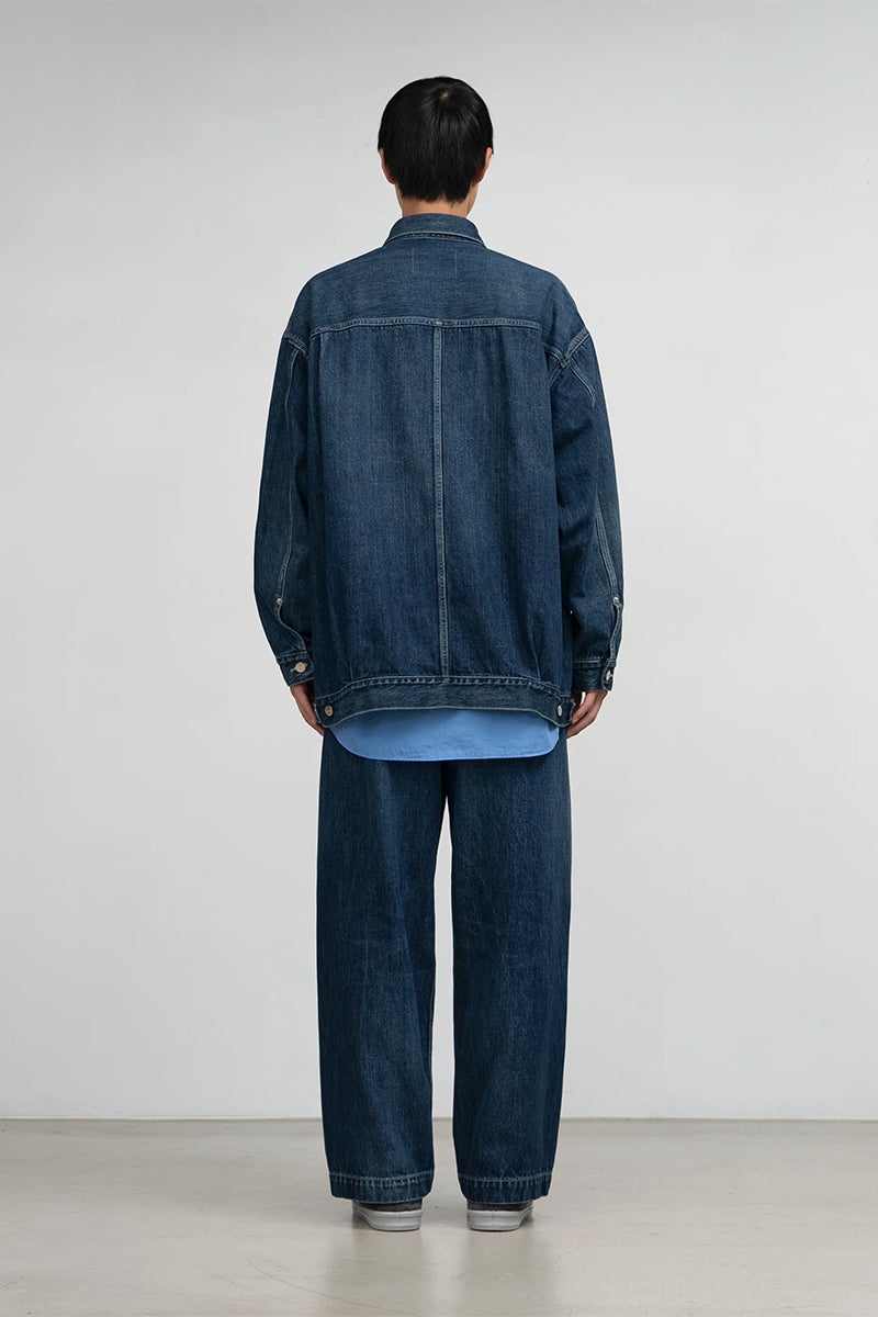 Graphpaper(グラフペーパー) Selvage Denim Jacket -DARK FADE- セルヴィッチデニムジャケット ダークフェイド GU263-20054DB