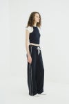 CLANE(クラネ) PILE CONTRAST LINE SET UP パイルコントラストラインセットアップ 11112-5003