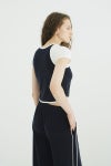 CLANE(クラネ) PILE CONTRAST LINE SET UP パイルコントラストラインセットアップ 11112-5003