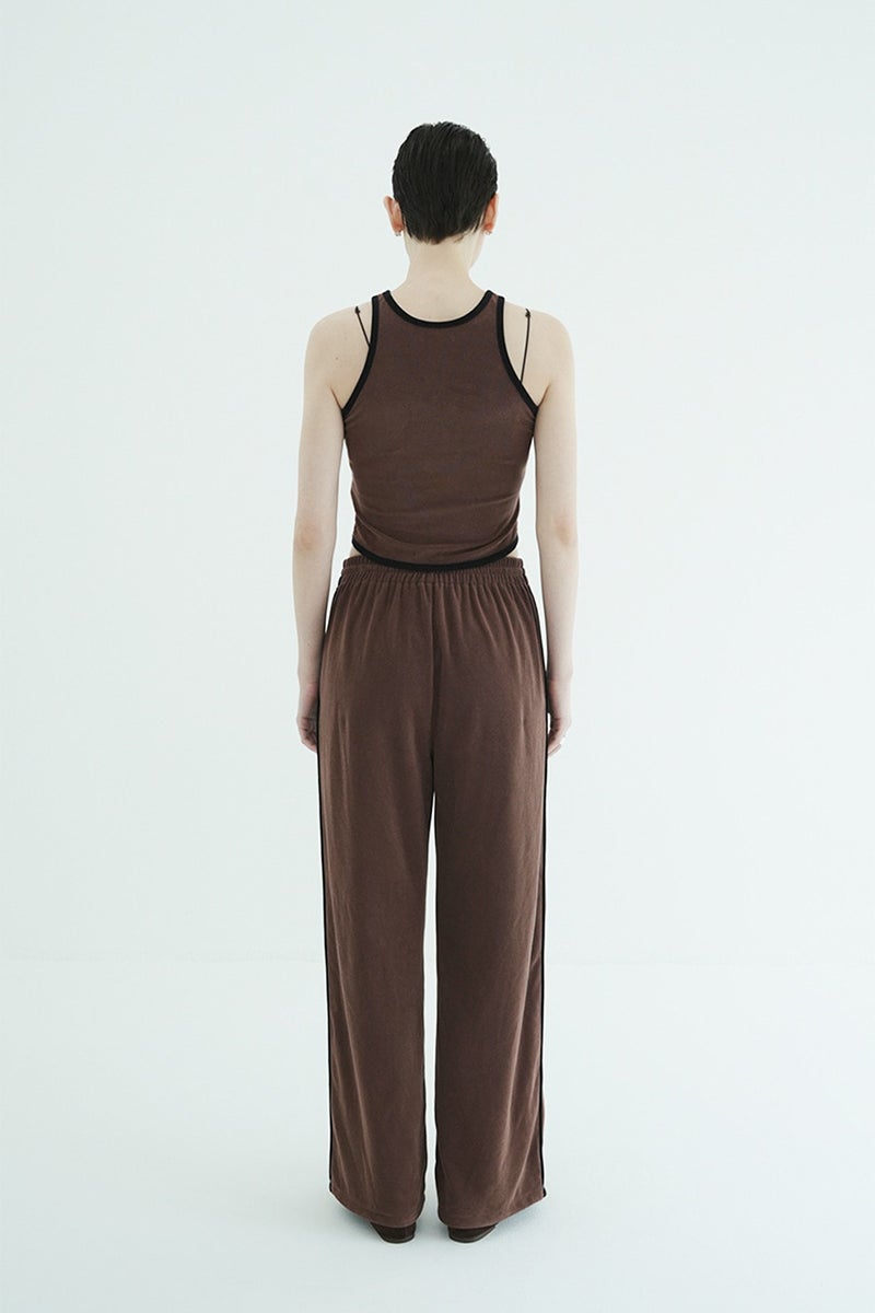 CLANE(クラネ) PILE CONTRAST LINE SET UP パイルコントラストラインセットアップ 11112-5003