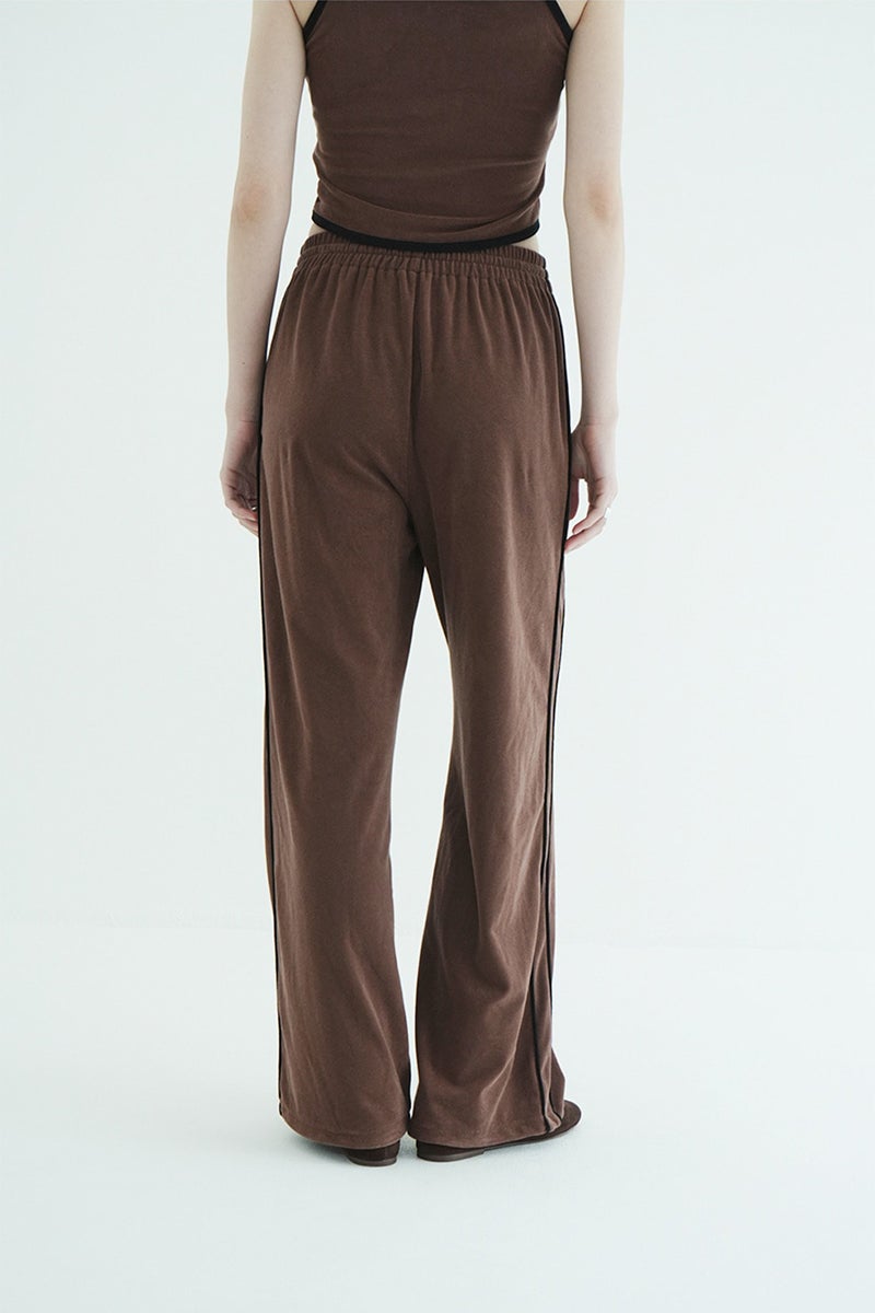 CLANE(クラネ) PILE CONTRAST LINE SET UP パイルコントラストラインセットアップ 11112-5003