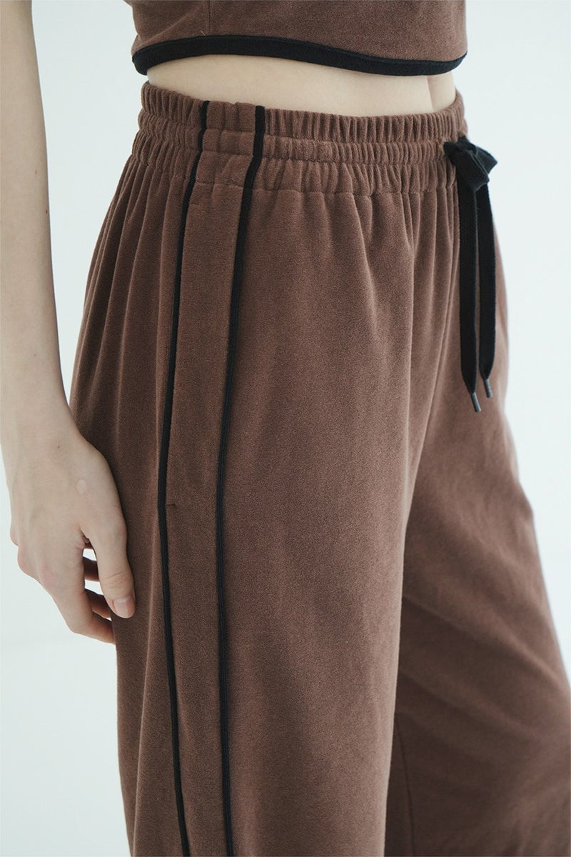 CLANE(クラネ) PILE CONTRAST LINE SET UP パイルコントラストラインセットアップ 11112-5003