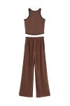 CLANE(クラネ) PILE CONTRAST LINE SET UP パイルコントラストラインセットアップ 11112-5003