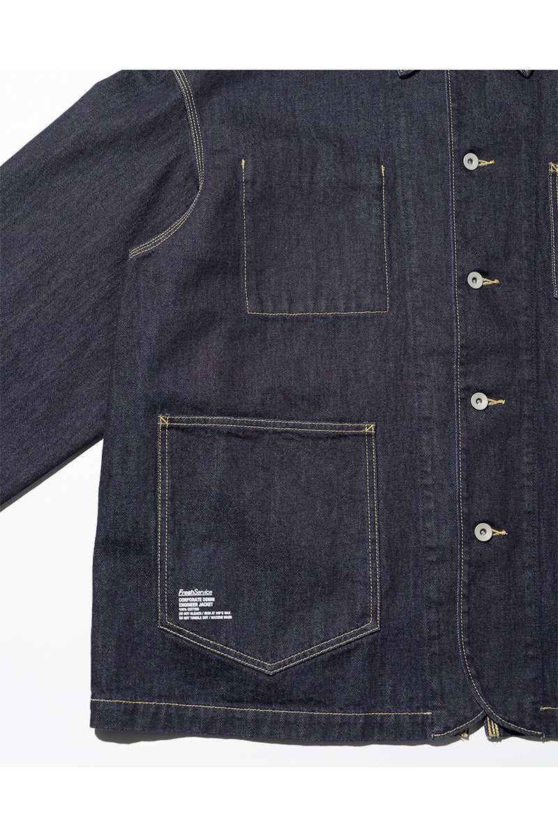 FreshService(フレッシュサービス) CORPORATE DENIM ENGINEER JACKET コーポレートデニムエンジニアジャケット FSC263-30151OB