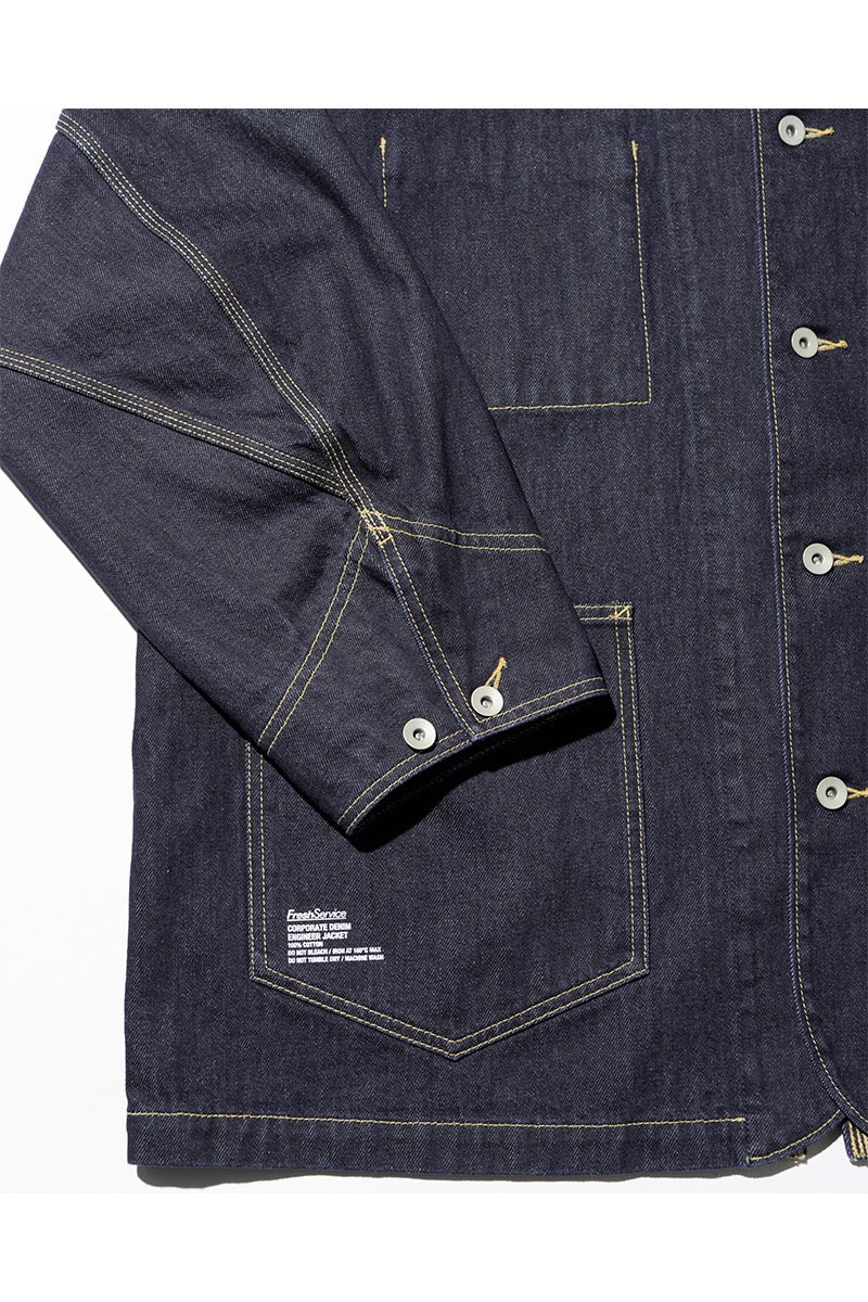 FreshService(フレッシュサービス) CORPORATE DENIM ENGINEER JACKET コーポレートデニムエンジニアジャケット FSC263-30151OB