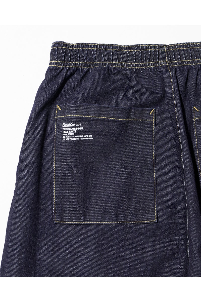 FreshService(フレッシュサービス) CORPORATE DENIM EASY PANTS コーポレートデニムイージーパンツ FSC263-40153OB
