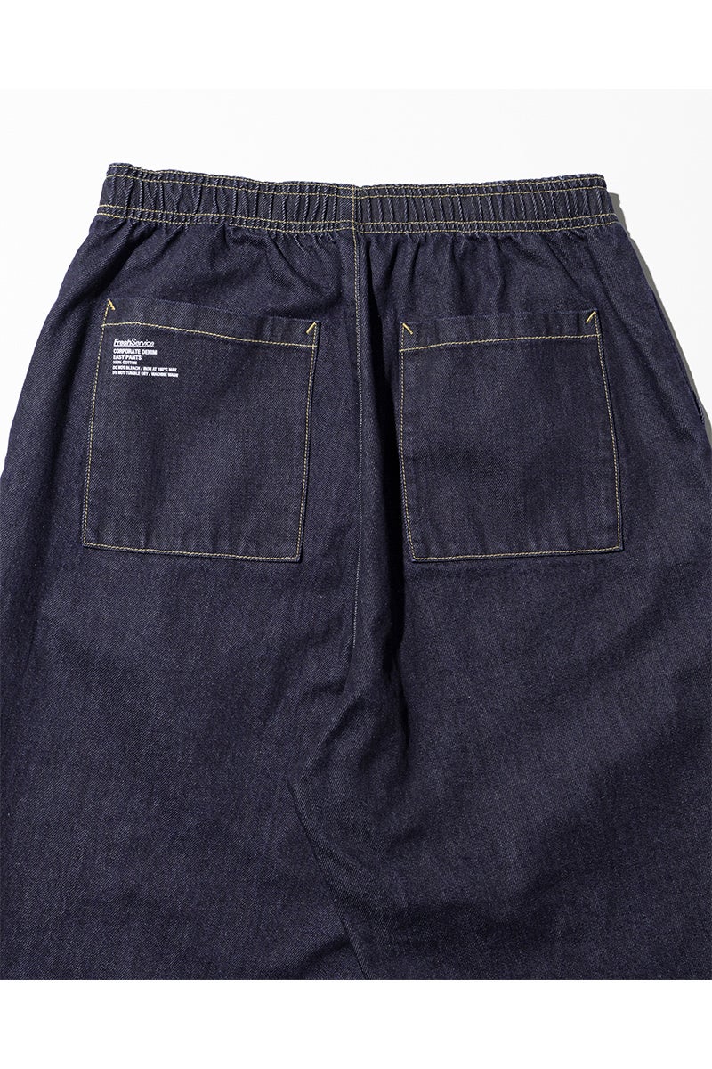 FreshService(フレッシュサービス) CORPORATE DENIM EASY PANTS コーポレートデニムイージーパンツ FSC263-40153OB