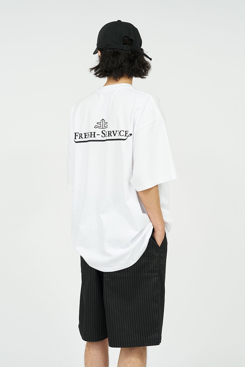 FreshService(フレッシュサービス) CORPORATE PRINTED SS TEE "FF" コーポレートプリント半袖Tシャツ FF FSC263-70137