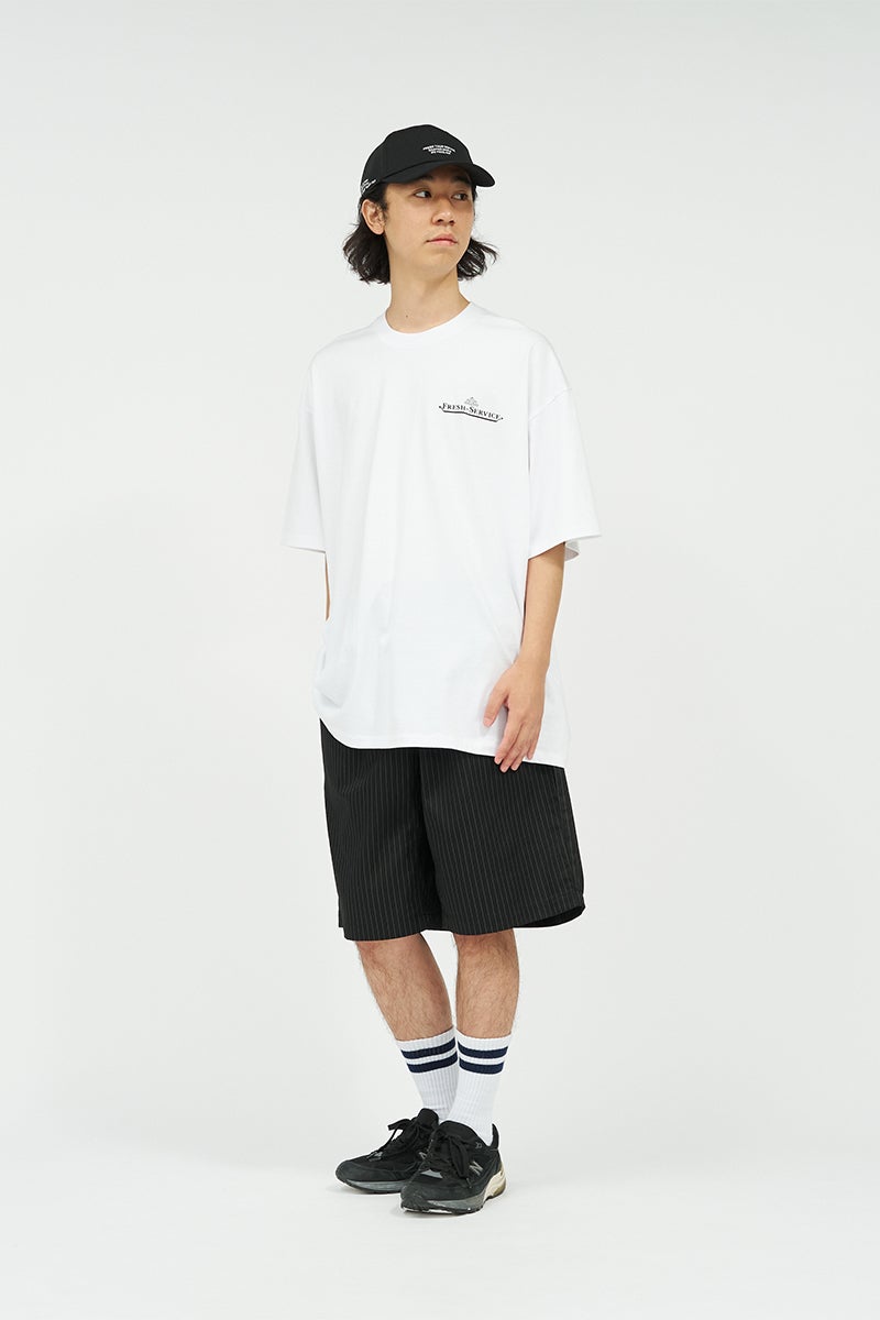 FreshService(フレッシュサービス) CORPORATE PRINTED SS TEE "FF" コーポレートプリント半袖Tシャツ FF FSC263-70137