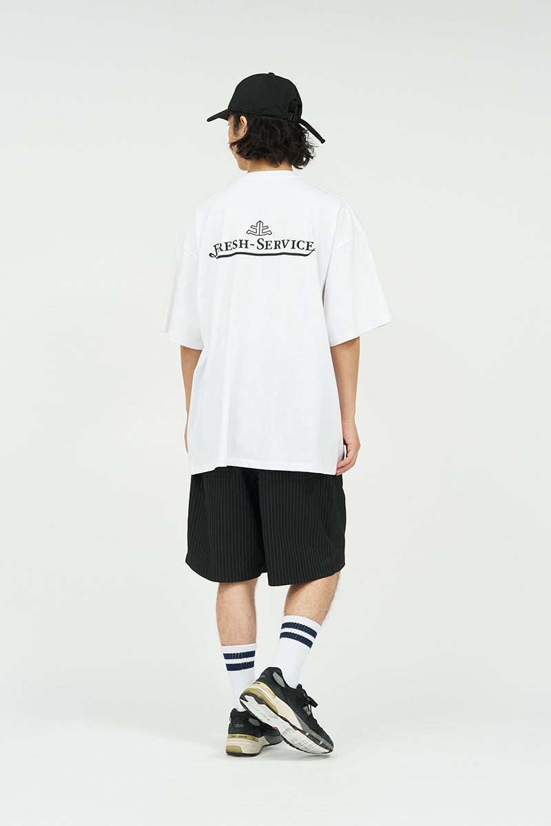 FreshService(フレッシュサービス) CORPORATE PRINTED SS TEE "FF" コーポレートプリント半袖Tシャツ FF FSC263-70137