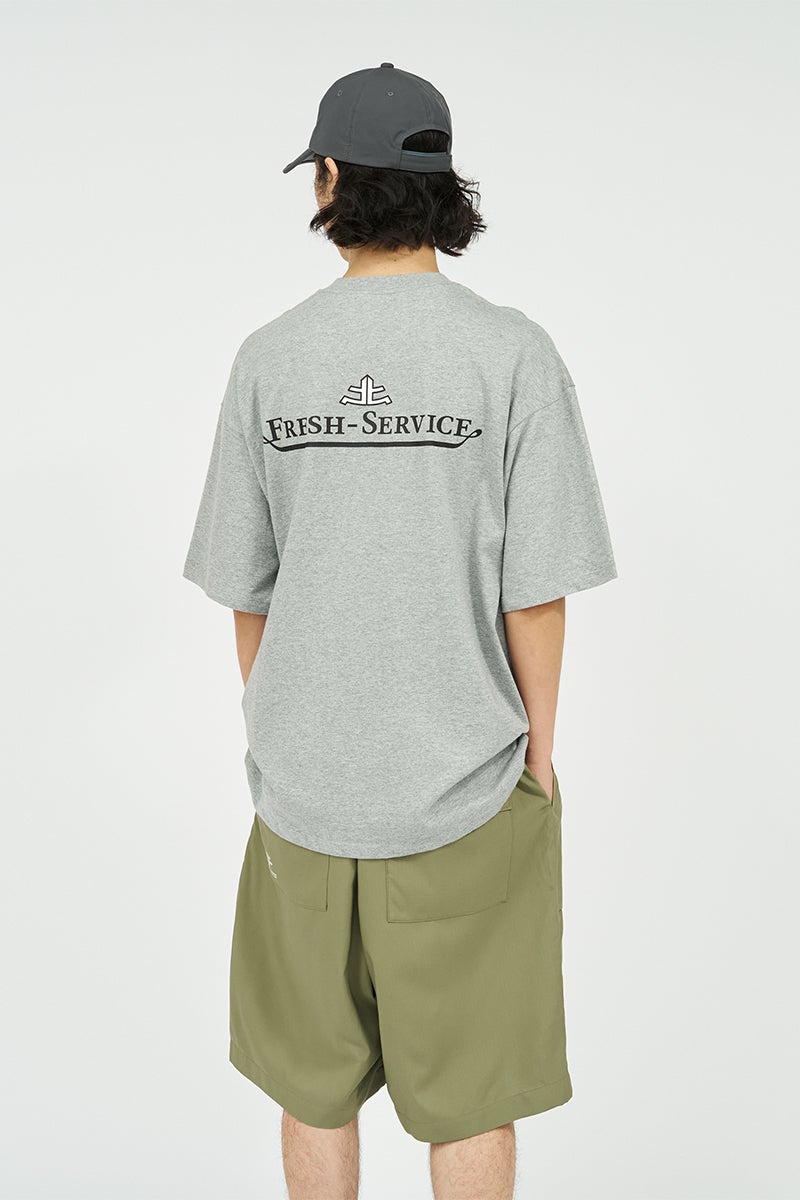 FreshService(フレッシュサービス) CORPORATE PRINTED SS TEE "FF" コーポレートプリント半袖Tシャツ FF FSC263-70137