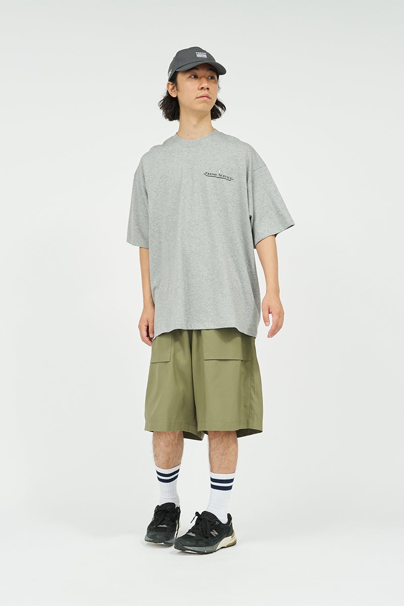FreshService(フレッシュサービス) CORPORATE PRINTED SS TEE "FF" コーポレートプリント半袖Tシャツ FF FSC263-70137
