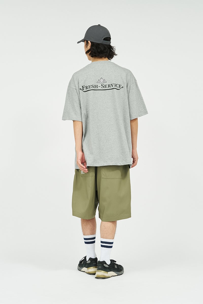FreshService(フレッシュサービス) CORPORATE PRINTED SS TEE "FF" コーポレートプリント半袖Tシャツ FF FSC263-70137