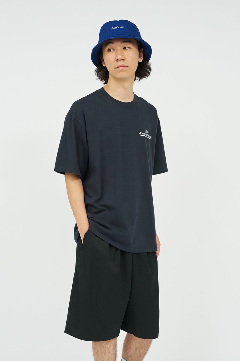 FreshService(フレッシュサービス) CORPORATE PRINTED SS TEE "FF" コーポレートプリント半袖Tシャツ FF FSC263-70137