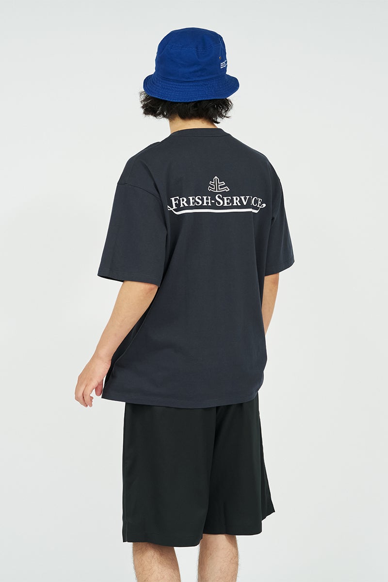 FreshService(フレッシュサービス) CORPORATE PRINTED SS TEE "FF" コーポレートプリント半袖Tシャツ FF FSC263-70137
