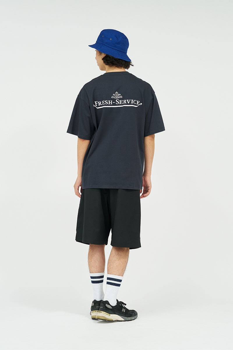 FreshService(フレッシュサービス) CORPORATE PRINTED SS TEE "FF" コーポレートプリント半袖Tシャツ FF FSC263-70137