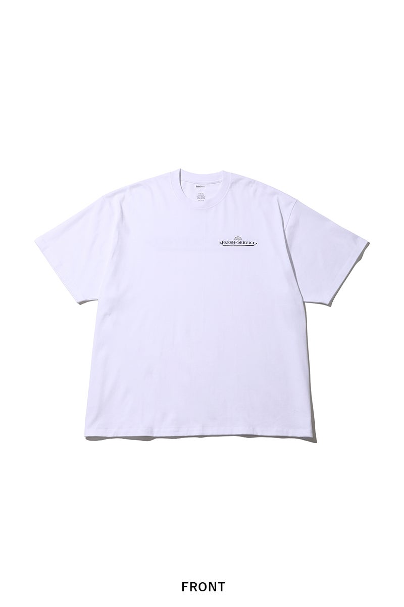 FreshService(フレッシュサービス) CORPORATE PRINTED SS TEE "FF" コーポレートプリント半袖Tシャツ FF FSC263-70137