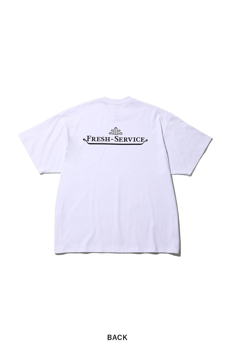 FreshService(フレッシュサービス) CORPORATE PRINTED SS TEE "FF" コーポレートプリント半袖Tシャツ FF FSC263-70137