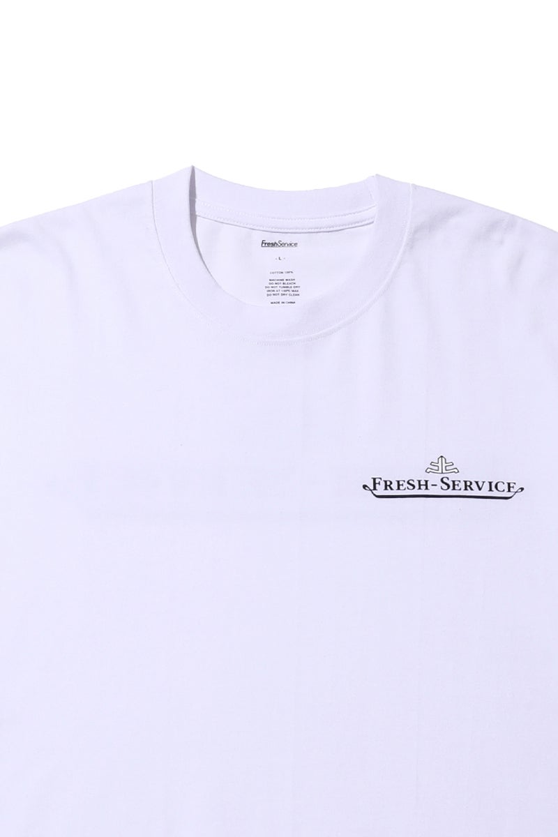 FreshService(フレッシュサービス) CORPORATE PRINTED SS TEE "FF" コーポレートプリント半袖Tシャツ FF FSC263-70137
